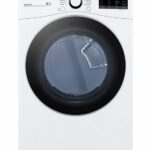 7.4 cu. ft. Ultra Large Capacity Smart wi-fi Enabled Front Load Electric Dryer with Built-In Intelligence