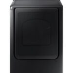 7.4 cu. ft. Capacity Gas Dryer with Sensor Dry in Brushed Black