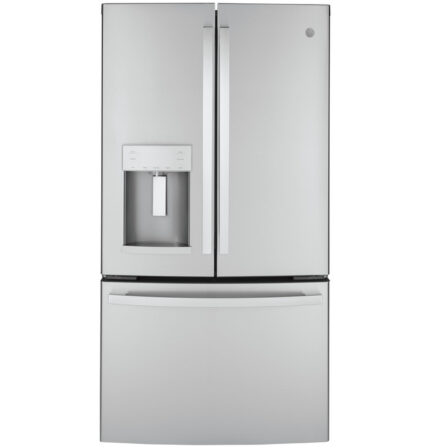 GE GE ENERGY STAR 22.1 Cu. Ft. Counter-Depth Fingerprint Resistant French-Door Refrigerator GYE22GYNFS (a4lnnlo6e9jy)