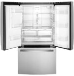 GE GE ENERGY STAR 25.7 Cu. Ft. Fingerprint Resistant French-Door Refrigerator GFE26JYMFS (S93056A2699XX30NG) (4)