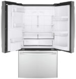 GE GE ENERGY STAR 22.1 Cu. Ft. Counter-Depth Fingerprint Resistant French-Door Refrigerator GYE22GYNFS (a4lnnlo6e9jy) (4)