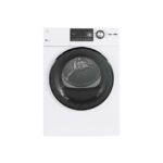 GE GE(R) ENERGY STAR(R) 24" 4.3 Cu.Ft. Front Load Vented Electric Dryer with Stainless Steel Basket GFD14ESSNWW (a4lpf32b15n1)