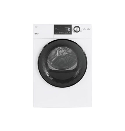GE GE(R) ENERGY STAR(R) 24" 4.3 Cu.Ft. Front Load Vented Electric Dryer with Stainless Steel Basket GFD14ESSNWW (a4lpf32b15n1)