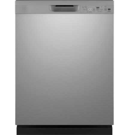 GE GE ENERGY STAR Front Control with Plastic Interior Dishwasher with Sanitize Cycle & Dry Boost GDF550PSRSS (a4lxc1vhobqa)
