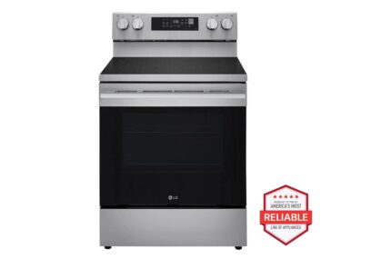 LG 6.3 cu. ft. Smart Wi-Fi Enabled ProBake Convection(R) Electric Range with Air Fry & EasyClean(R) LREN6323YE (a4l6ljrrimoo)