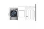 LG 9.0 cu. ft. Mega Capacity Smart Wi-Fi Enabled Front Load Electric Dryer with TurboSteam(TM) and Built-In Intelligence DLEX8980V (S21581A1649DR23S) (6)