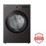 LG 7.4 cu. ft. Ultra Large Capacity Smart Front Load Gas Dryer with Built-In Intelligence & TurboSteam(R) DLGX6701B (a4lggzmkxlsn)