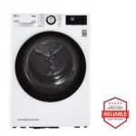 LG 4.2 cu. ft. Smart Wi-Fi Enabled Compact Front Load Dryer with Dual Inverter HeatPump(TM) Technology DLHC1455W (S29683A1299WA42S)
