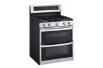 LG 6.9 cu. ft. Smart Gas Double Oven Freestanding Range with ProBake Convection(R), Air Fry & Air Sous Vide LDGL6924S (a4l4fmv1i88c) (9)