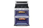 LG 6.9 cu. ft. Smart Gas Double Oven Freestanding Range with ProBake Convection(R), Air Fry & Air Sous Vide LDGL6924S (a4l4fmv1i88c) (25)