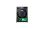 LG 4.5 cu. ft. Ultra Large Capacity Front Load Washer - Black Steel WM4000HBA (S57070A1199WA58S)