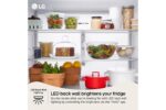 LG 29 cu. ft. Standard-Depth MAX(TM) 4-Door French Door Refrigerator with Mini Craft Ice(TM) and Full-Convert Drawer(TM) LF29S9730S (a4lyoqaem3nc) (9)