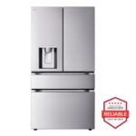 LG 29 cu. ft. Standard-Depth MAX(TM) 4-Door French Door Refrigerator with Mini Craft Ice(TM) and Full-Convert Drawer(TM) LF29S9730S (a4lyoqaem3nc)