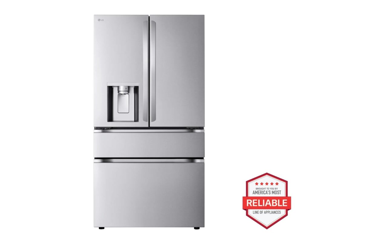 LG 29 cu. ft. Smart Standard-Depth MAX(TM) 4-Door French Door Refrigerator with Full-Convert Drawer(TM) LF29H8330S (a4lccqtufd7w)