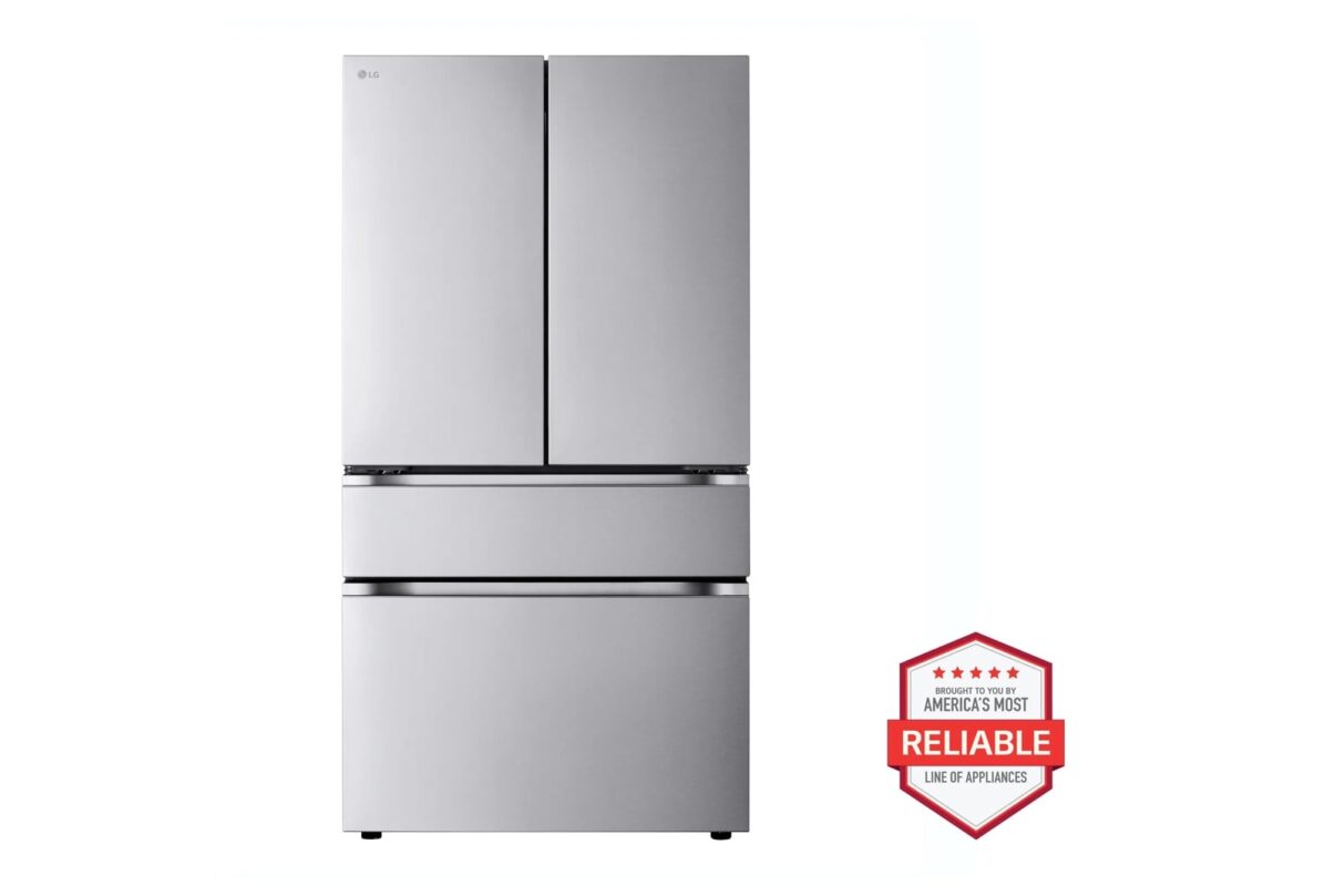 LG 30 cu. ft. Smart Standard-Depth MAX(TM) 4-Door French Door Refrigerator with Full-Convert Drawer(TM) LF30S8210S (a4l21seg51ua)