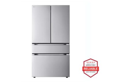 LG 30 cu. ft. Smart Standard-Depth MAX(TM) 4-Door French Door Refrigerator with Full-Convert Drawer(TM) LF30S8210S (a4l21seg51ua)
