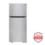 LG 20 cu. ft. 30 Inch Wide Top Freezer Refrigerator - Stainless Steel LTCS20020S (a4lczjshpk20)