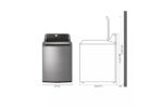 LG 5.3 cu. ft. Mega Capacity Smart Wi-Fi Enabled Top Load Washer with 4-Way(TM) Agitator & TurboWash3D(TM) Technology WT7405CV (a4lz1buhvfi4) (4)