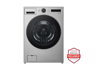 LG 4.5 cu. ft. Capacity Smart Front Load ENERGY STAR Washer with TurboWash(R) 360 deg and AI DD(R) Built-In Intelligence WM5500HVA (a4lv4ssh8k87)