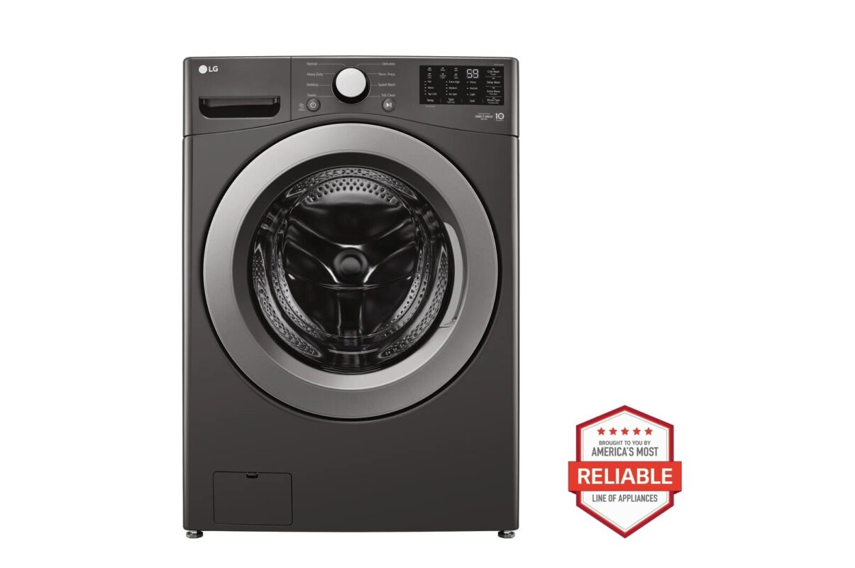 LG 5.0 cu. ft. Mega Capacity Front Load Washer WM3470CM (S57070A1099XX64S)