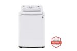 LG 4.3 cu. ft. Ultra Large Capacity Top Load Washer with 4-Way(TM) Agitator & TurboDrum(TM) Technology WT7005CW (a4leh32g1ycd)