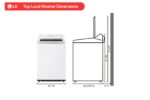 LG 5.0 cu. ft. Mega Capacity Smart Top Load Washer with Impeller, EasyUnload(TM) & AI Sensing WT8200CW (a4l8jh9z2xd8) (6)