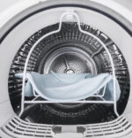 GE GE(R) ENERGY STAR(R) 24" 4.3 Cu.Ft. Front Load Vented Electric Dryer with Stainless Steel Basket GFD14ESSNWW (a4lpf32b15n1) (11)