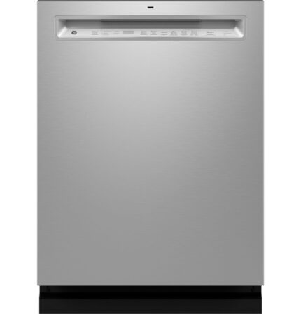 GE GE(R) ENERGY STAR(R) Fingerprint Resistant Front Control with Stainless Steel Interior Dishwasher with Sanitize Cycle GDF670SYVFS (a4lue770a8j1)