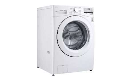 LG 4.5 cu. ft. Ultra Large Front Load Washer WM3400CW (a4l9k8rlckkn) (2)