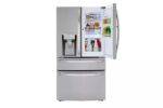 LG 30 cu. ft. 36 Inch Wide French Door Refrigerator - Stainless Steel LRMDS3006S (a4l10gbirwxt) (10)