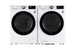 LG 4.2 cu. ft. Smart Wi-Fi Enabled Compact Front Load Dryer with Dual Inverter HeatPump(TM) Technology DLHC1455W (S29683A1299WA42S) (12)