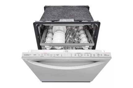 LG 24 Inch QuadWash(R) Top Control Dishwasher - Stainless Steel LDTS5552S (a4l01q4iyma7) (2)