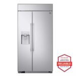 LG LG STUDIO 26 cu. ft. Smart Side-by-Side Built-In Refrigerator with Ice & Water Dispenser SRSXB2622S (a4lv6xwvxtmy)