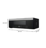 GE Profile 1.2 Cu. Ft. Over-the-Range Low Profile Sensor Microwave Oven UVM9125STSS (a4l41kysxezc) (12)