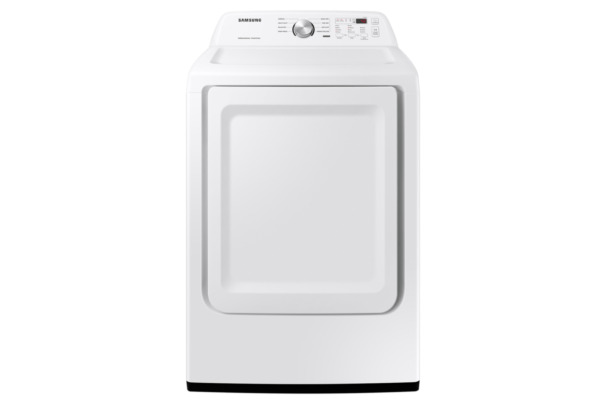 Samsung 7.2 cu. ft. Gas Dryer with Sensor Dry in White DVG45T3200W/A3 (S0670DA0949XX47D)