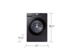 Samsung 4.5 cu. ft. Front Load Washer with Vibration Reduction Technology+ in Brushed Black WF45T6000AV/A5 (SG0671A0999XX43D) (10)
