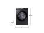 Samsung 4.5 cu. ft. Front Load Washer with Vibration Reduction Technology+ in Brushed Black WF45T6000AV/A5 (SG0671A0999XX43D) (14)